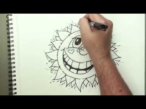 Bir Çizgi Film Güneş Şirin Ve Kolay - Hız Çizim Çizim Yapmayı | Kan Basıncı