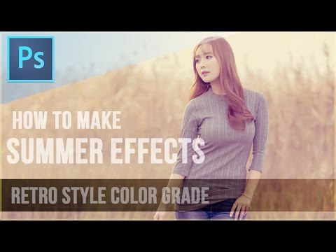 Photoshop Cs6 Eğitimi - Nasıl Retro Tarzı Renk Yapmak