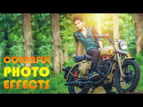 Photoshop Tutorials | Fotoğraf Efektleri (Renkli Işık)
