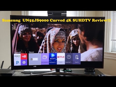 Samsung 55Js9000 4 K Suhdtv Gözden Geçirme [4 K] Kavisli