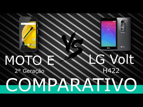 Comparatıvo: Moto E 2° Geração Vs Lg Volt H422 - Tecnoob