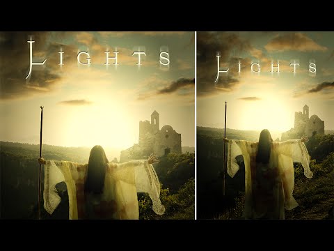 Photoshop Tutorial | Film Afiş Tasarımı | Işıklar