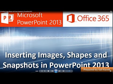 Powerpoint 2013: Resim, Şekil Ve Ekran Görüntüleri Ekleme Slaytlar (6 / 18)
