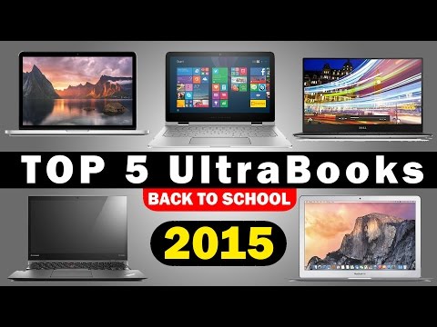 En İyi 5 Ultrabooks (2015) Okula Geri İçin