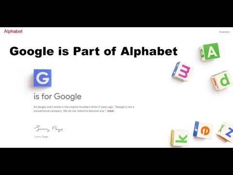 Google Bir Alfabe Şirket