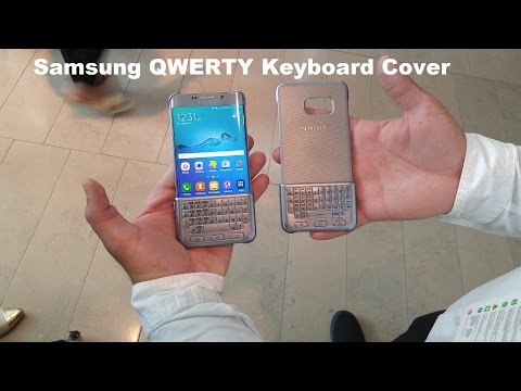 Samsung Qwerty Klavye Kapak Eller [S6 Edge +, Not 5, S6 Ve S6 Kenar]