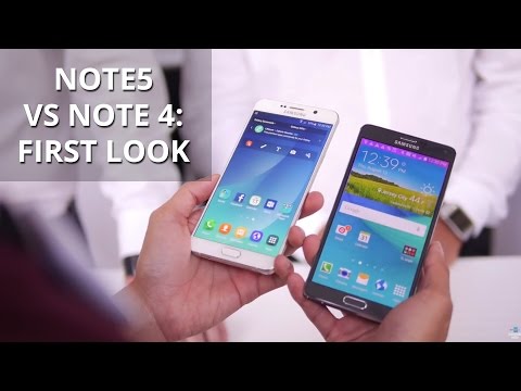 Samsung Galaxy Not 5 Vs Samsung Galaxy Not 4: İlk Bakış