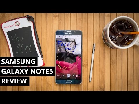 Samsung Galaxy Note5 Bir Daha Gözden Geçirme